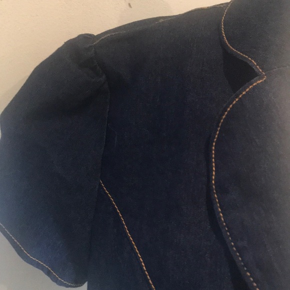 “BE YOURSELF ” Denim Ladies Blazer . - Picture 8 of 15